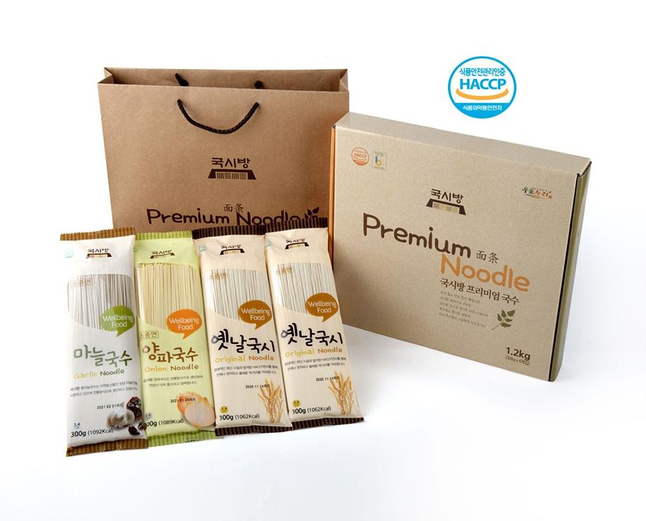 양파국수/마늘국수/옛날국수 세트  (1.2kg)
